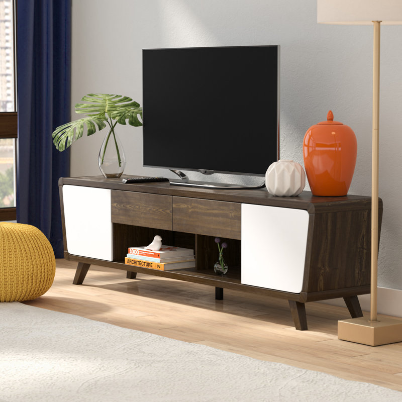 Langley Street Dormer Modern TV Stand for TVs up to 70" & Reviews Wayfair